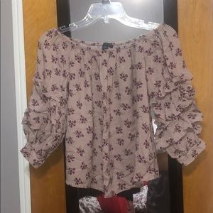 Off the shoulder top